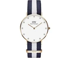 Laikrodis DANIEL WELLINGTON Glasgow Ladies' Watch DW00100078 + BOX