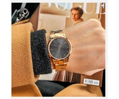 DANIEL WELLINGTON Iconic Link pilkas vyriškas laikrodis DW00100332 (zw003a)