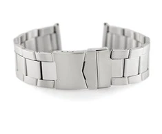 Laikrodis Inny Bransoleta 612S - plieninė HQ - sidabrinė - 22mm