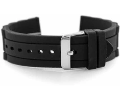 Inny 904B guminė laikrodžio apyrankė - dantyta - 22mm