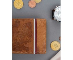 Inny Duży, patriotyczny portfel męski su systemem RFID