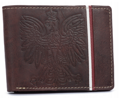 Inny Duży, patriotyczny portfel męski su systemem RFID