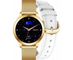 Išmanusis laikrodis DAMSKI GRAVITY GT25-2 PRO - AMOLED, DODATKOWY PASEK (sg039b)