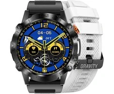 Išmanusis laikrodis MĘSKI GRAVITY GT20-8 - AMOLED, DODATKOWY PASEK (sg024g)