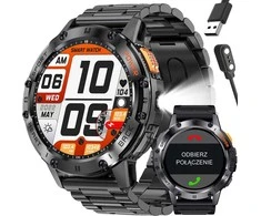 GRAVITY GT22-1 MEN'S Išmanusis laikrodis - AMOLED, ADDITIONAL BELT (sg030a)
