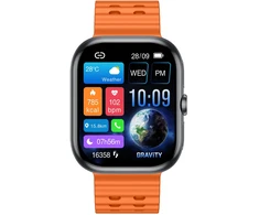 Išmanusis laikrodis MĘSKI GRAVITY GT29-2 - ROZMOWY BLUETOOTH, DODATKOWY PASEK (sg057b)