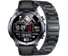 Išmanusis laikrodis MĘSKI GRAVITY GT34-2 - AMOLED, DODATKOWA BRANSOLETA (sg060b)