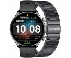 Išmanusis laikrodis MĘSKI GRAVITY GT35-2- AMOLED, DODATKOWY PASEK (sg049b)
