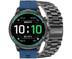 Išmanusis laikrodis MĘSKI GRAVITY GT41-2 - BLUETOOTH CALL, DODATKOWA BRANSOLETA (sg053b)