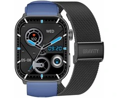 Išmanusis laikrodis UNISEX GRAVITY GT28-3 - ROZMOWY BLUETOOTH, DODATKOWY PASEK (sg037c)