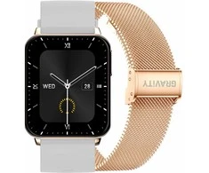 Išmanusis laikrodis UNISEX GRAVITY GT17-4 - AMOLED, DODATKOWY PASEK (sg038d)