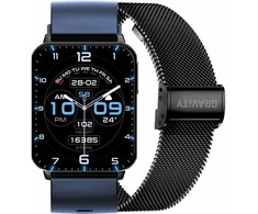 Išmanusis laikrodis UNISEX GRAVITY GT17-9 - AMOLED, DODATKOWY PASEK (sg038i)