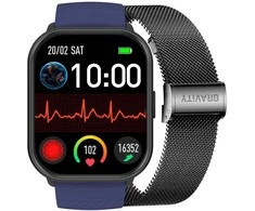 Išmanusis laikrodis UNISEX GRAVITY GT43-5 - DODATKOWY PASEK (sg054d)
