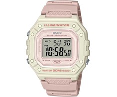 CASIO UNISEX LAIKRODIS W-218HC-4A2 + DĖŽUTĖ (zd208i)