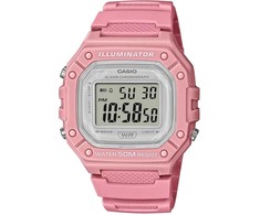CASIO UNISEX LAIKRODIS W-218HC-4A + DĖŽUTĖ (zd208h)