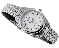 CASIO LTP-1129A-7BH moteriškas laikrodis (zd602a) + dėžutė