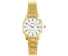 Laikrodis CASIO LTP-V004G-7BUDF WOMEN'S WATCH (zd568b) + BOX