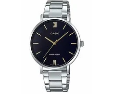 Laikrodis moterims CASIO LTP-VT01D-1B KLASYKA + dėžutė
