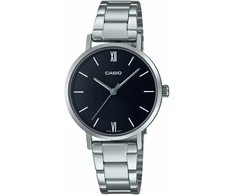 CASIO MOTERIŠKAS LAIKRODIS LTP-VT02D-1A + DĖŽUTĖ