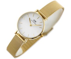 Laikrodis DANIEL WELLINGTON WOMEN'S WATCH DW00100346 - Petite Evergold 36mm