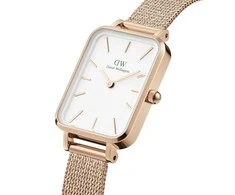Daniel Wellington Moteriškas Laikrodis Quadro DW00100431 - Rožinė Auksinė