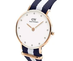 Laikrodis DANIEL WELLINGTON Glasgow Ladies' Watch DW00100078 + BOX