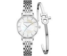 Rocco Barocco Laikrodis moterims ROCCOBAROCCO dėžutėSET RB.4659L-01M(zo506a)