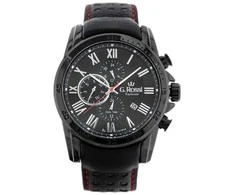VYRIŠKAS LAIKRODIS G. ROSSI - E9753A2-1A3 - EXCLUSIVE (zg302b) + dėžutė