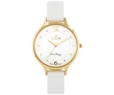 Laikrodis WOMEN'S WATCH G. ROSSI - 10411A-3C2 ON PASK (zg714b) + BOX