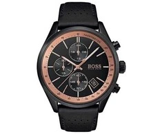 Laikrodis HUGO BOSS Men's Watch 1513550 Grand Prix Chronograph (zh003e)
