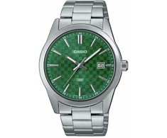 Laikrodis CASIO MEN'S WATCH MTP-VD03D-3A1 Žalias + BOX