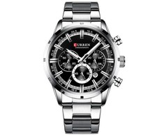 Laikrodis VYRIŠKŲ LAIKRODŽIŲ CURREN 8355 CHRONOGRAPH (zc028c) + BOX