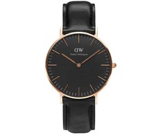 Vyriškas laikrodis DANIEL WELLINGTON Classic Juodas Sheffield DW00100127 (zw002a)
