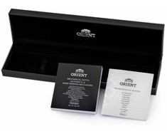 Orient Classic Sun &amp; Moon vyriškas laikrodis RA-AK0804Y30B + BOX