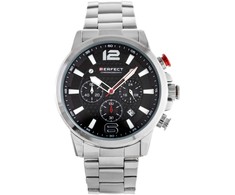 Laikrodis vyrams PERFECT M506CH-02 - CHRONOGRAF (zp382a) + dėžutė