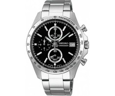 Laikrodis MEN'S WATCH SEIKO CHRONOGRAPH CASUAL QUARTZ SBTR005 + BOX