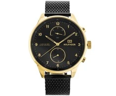 Bestway TOMMY HILFIGER Vyrų laikrodis 1791580 Chase 44mm auksinis