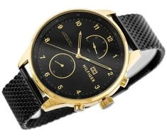 Bestway TOMMY HILFIGER Vyrų laikrodis 1791580 Chase 44mm auksinis