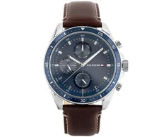 TOMMY HILFIGER VYRIŠKAS LAIKRODIS 1791837 PARKER (zf041a) + DĖŽUTĖ