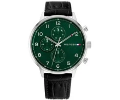 Laikrodis TOMMY HILFIGER LEONARD MEN'S WATCH 1791985 (zf089c) + BOX