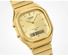 UNISEX LAIKRODIS CASIO AQ-240EG-9A VINTAGE CLASSIC + DĖŽUTĖ
