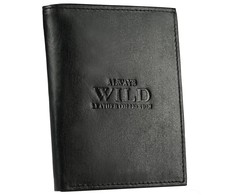 Always Wild Vertikali odinė piniginė be užsegimo Visada Laukinis