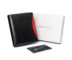 Piniginė vyrams Rovicky 1552-03-BOR RFID