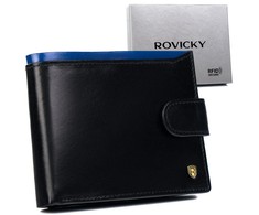Rovicky Portfel Męski N992L-RVT Juodas+Navy