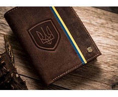 Skórzany portfel męski bez zapięcia su systemem RFID - Peterson