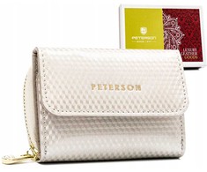Peterson PTN 423229-SBR-BE moteriška odinė piniginė