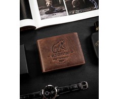 Peterson PTN N992-BE-BEAR vyriška odinė piniginė