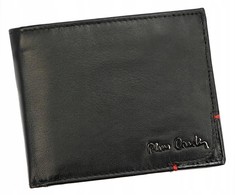 Natūralios odos vyriška piniginė Pierre Cardin TILAK75 325, juoda