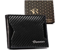Dėklas na karty su miejscem na banknoty Rovicky RFID
