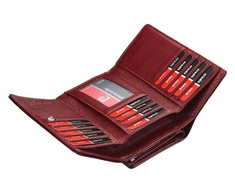 Moteriška piniginė Pierre Cardin LEAF 108, juoda